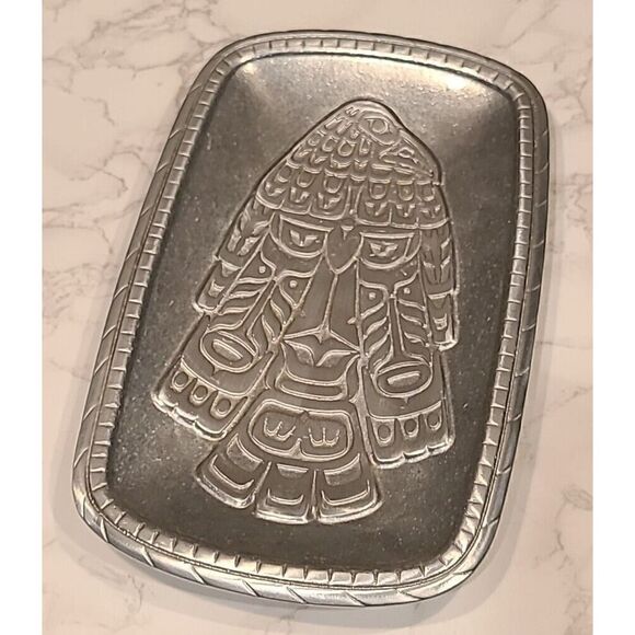 Wilton Armetale Potlatch 11” x 7" Tray Pewter Songs & Sonnets Series EUC - Picture 1 of 6